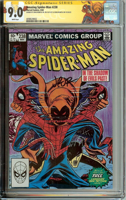 Amazing Spider-Man #238 CGC 9.0 John Romita JR