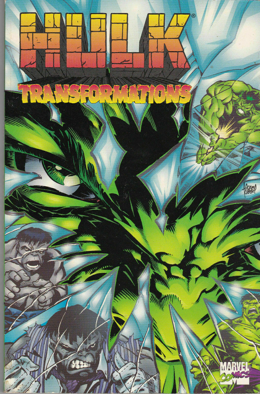 Incredible Hulk Transformation TPB Signed Peter David