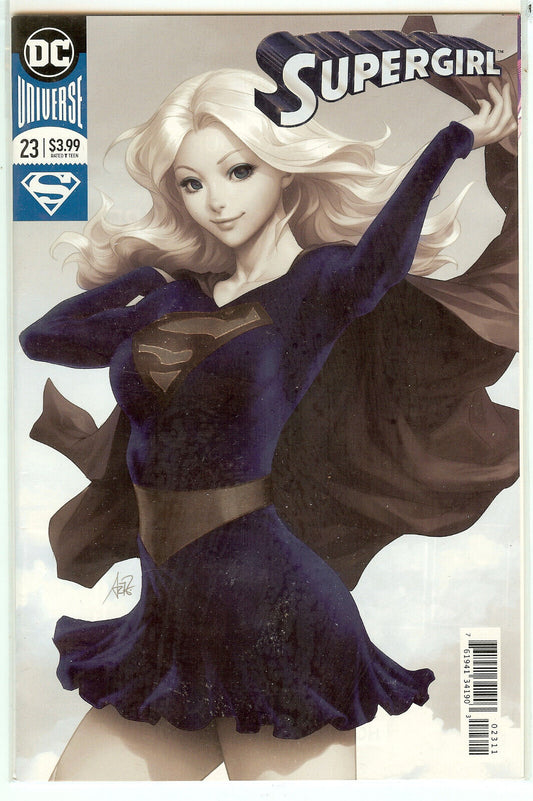 Supergirl #23 NM- Stanley Lau Artgerm Cover