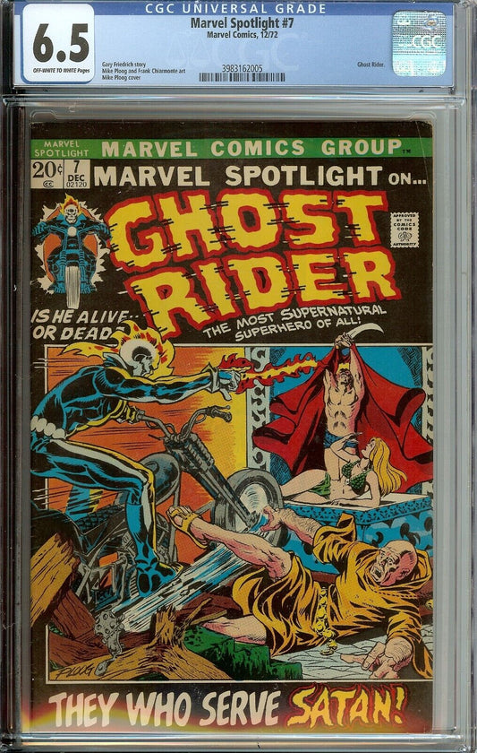 Marvel Spotlight on Ghost Rider #7 CGC 6.5