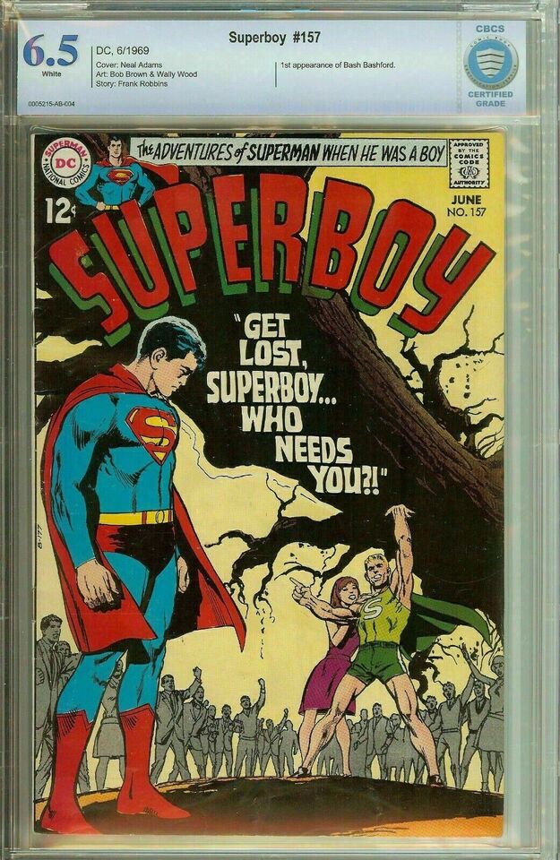 Superboy #144, #154, #157 SuperMan Silver Age CBCS LOT