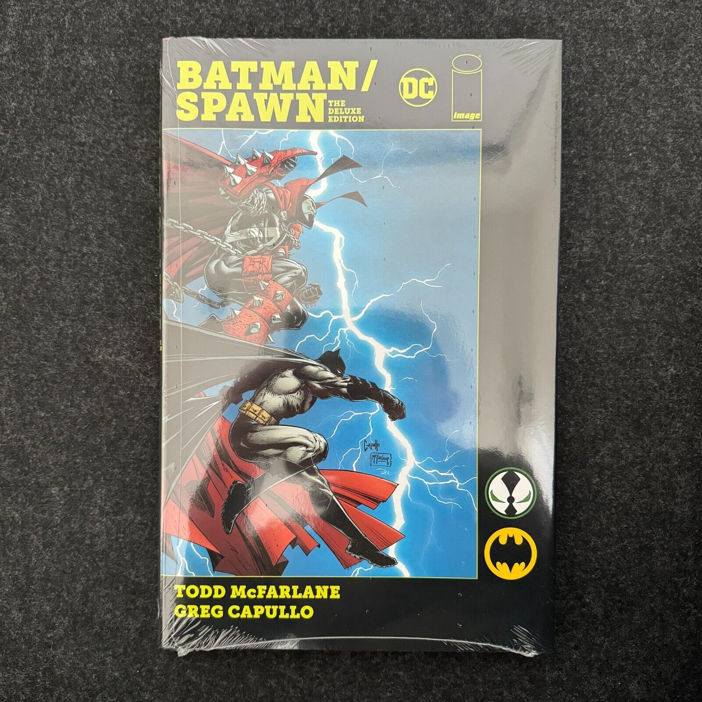 Batman Spawn The Deluxe Edition by Todd McFarlane (Hardcover, Sealed) New DC