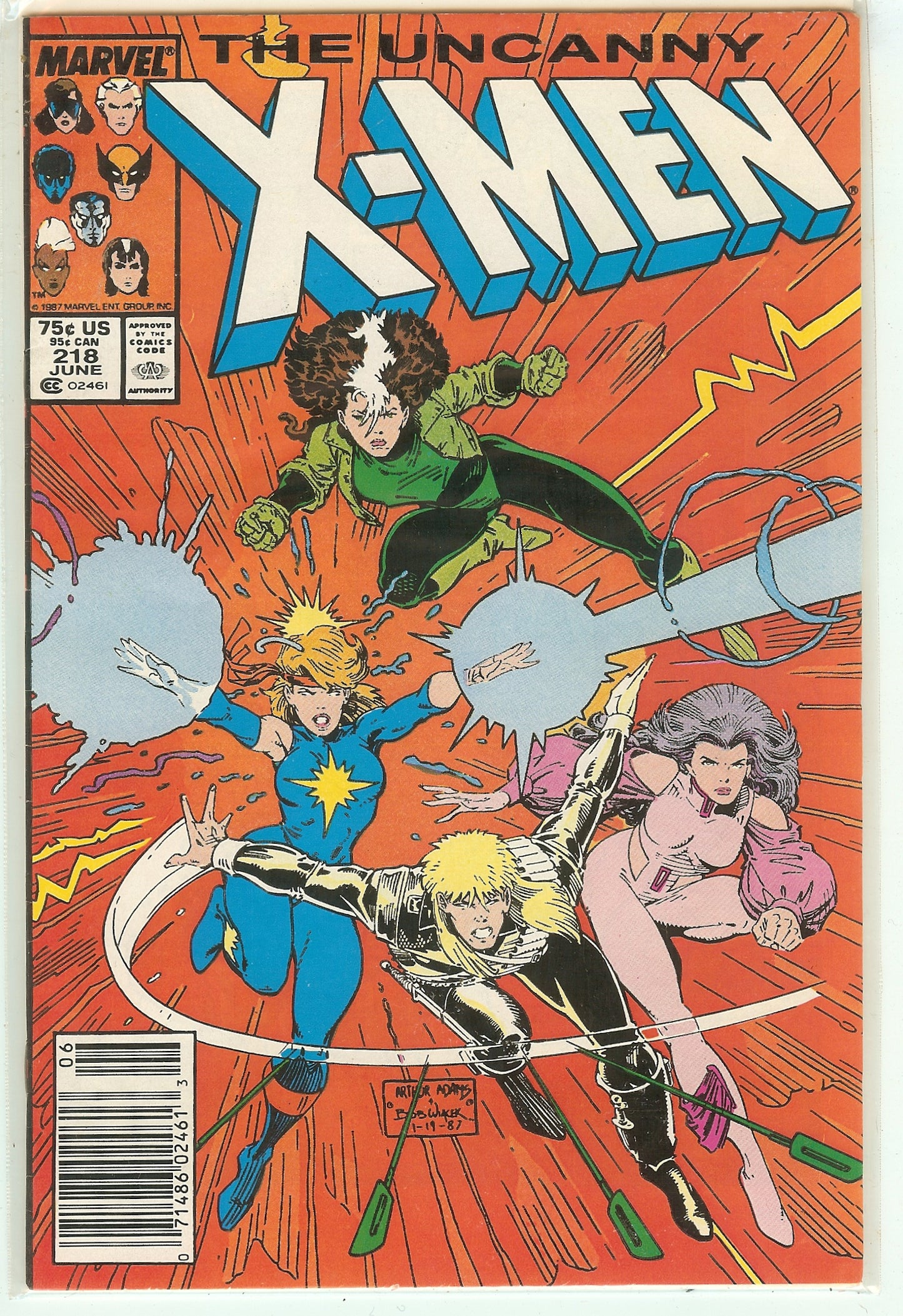 Uncanny X-Men #218