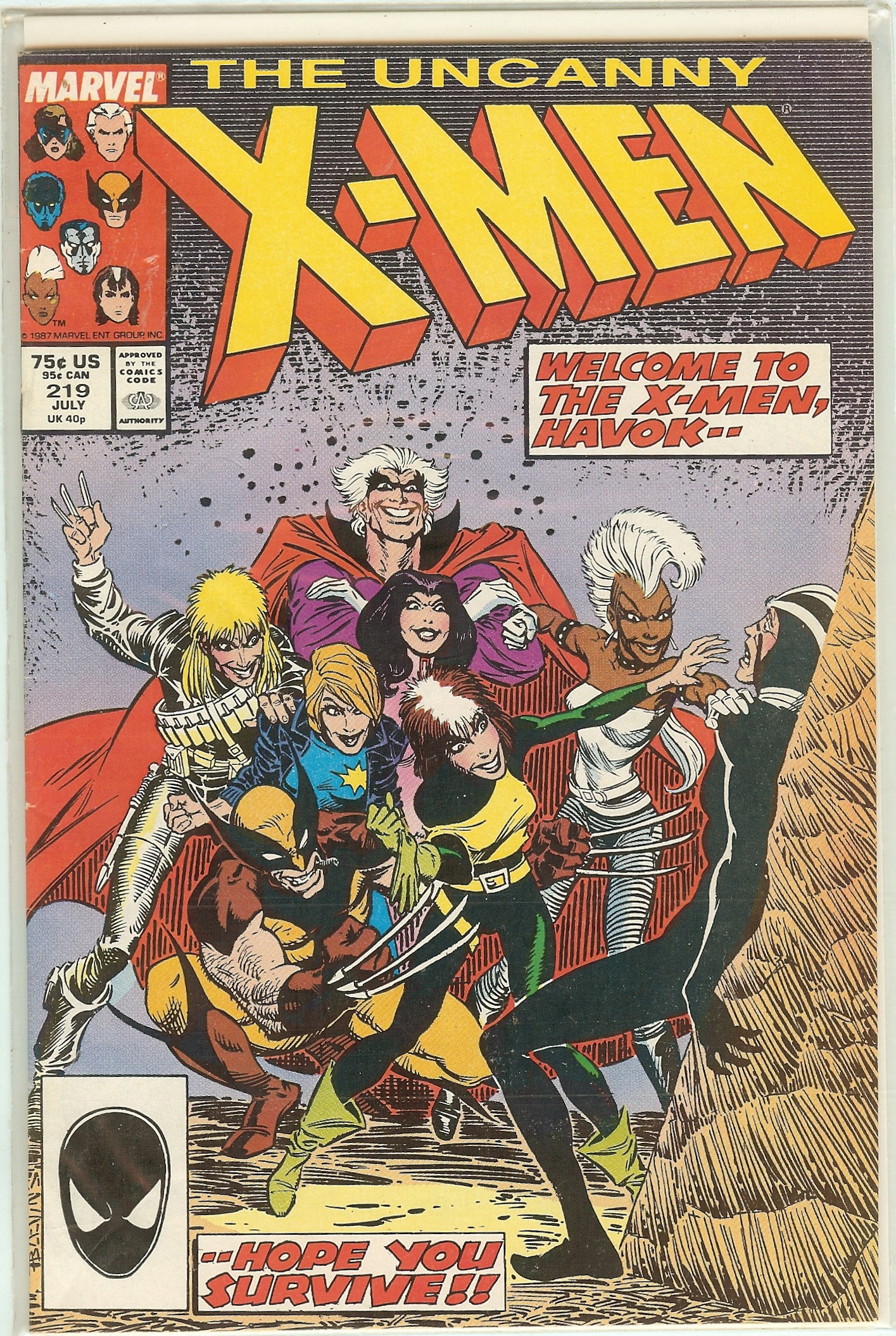 Uncanny X-Men #219