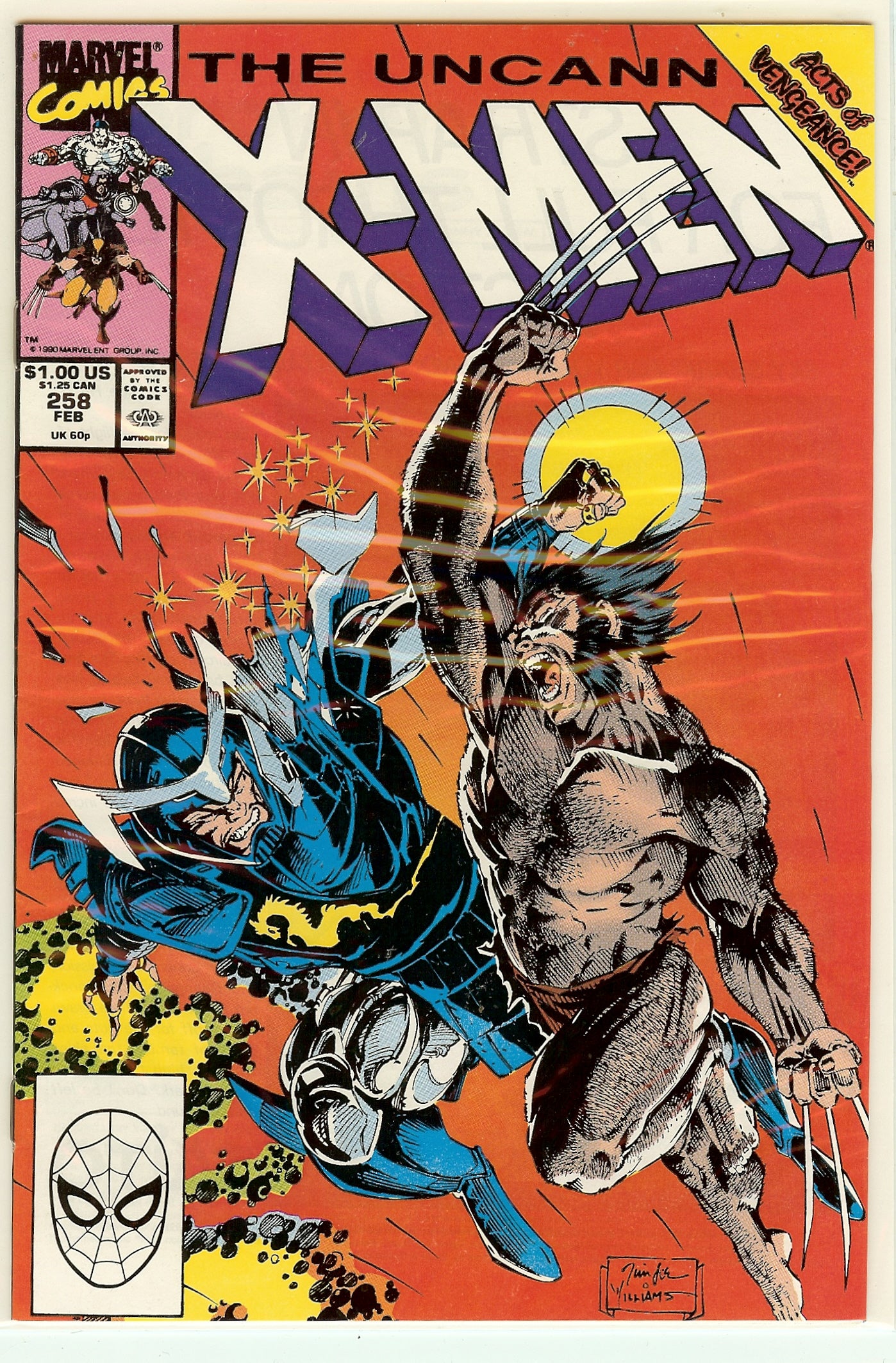 Uncanny X-Men #258